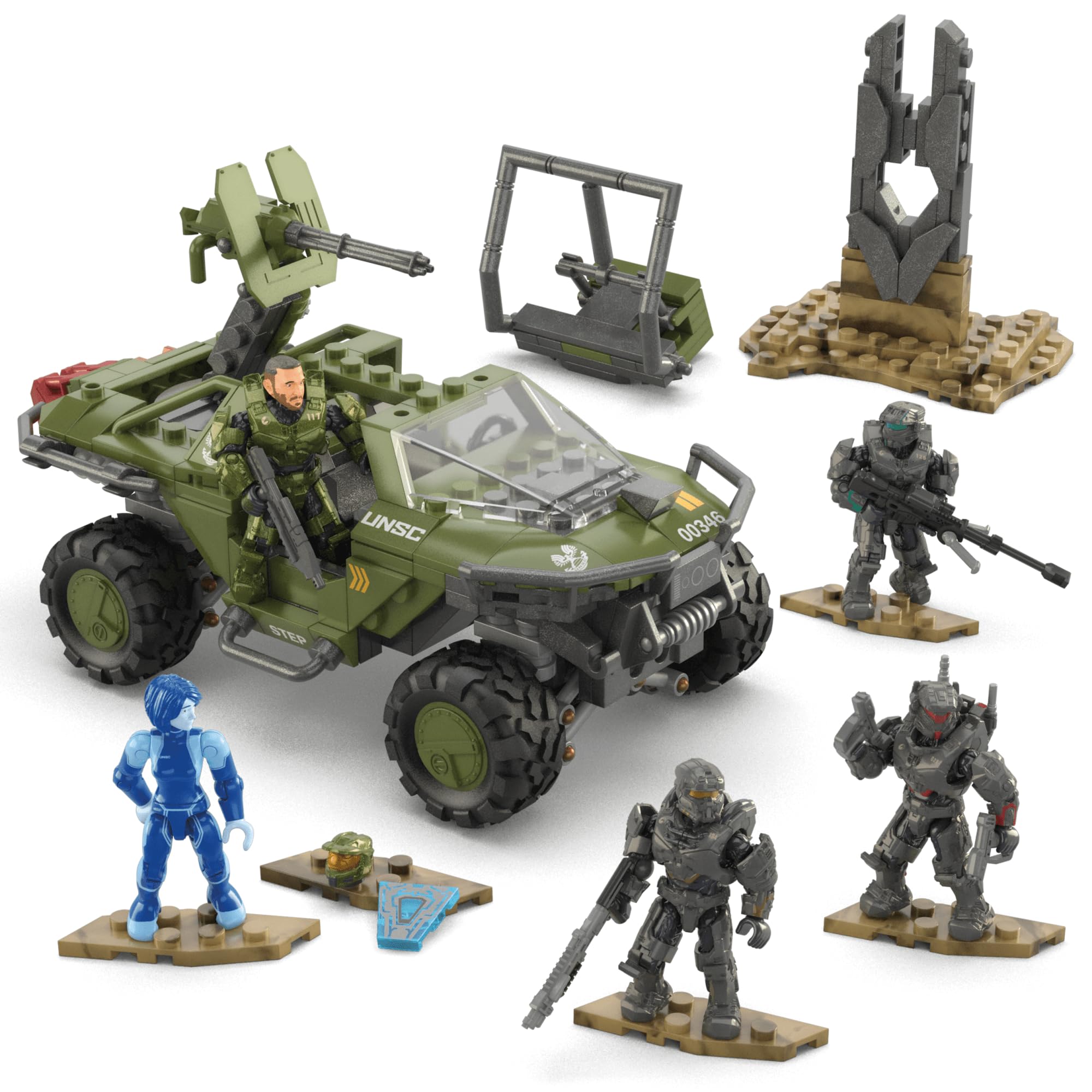 MEGA Halo 組み立ておもちゃセット Amazon.co.jp: MEGA Halo 組み立ておもちゃセット FLEETCOM Warthog